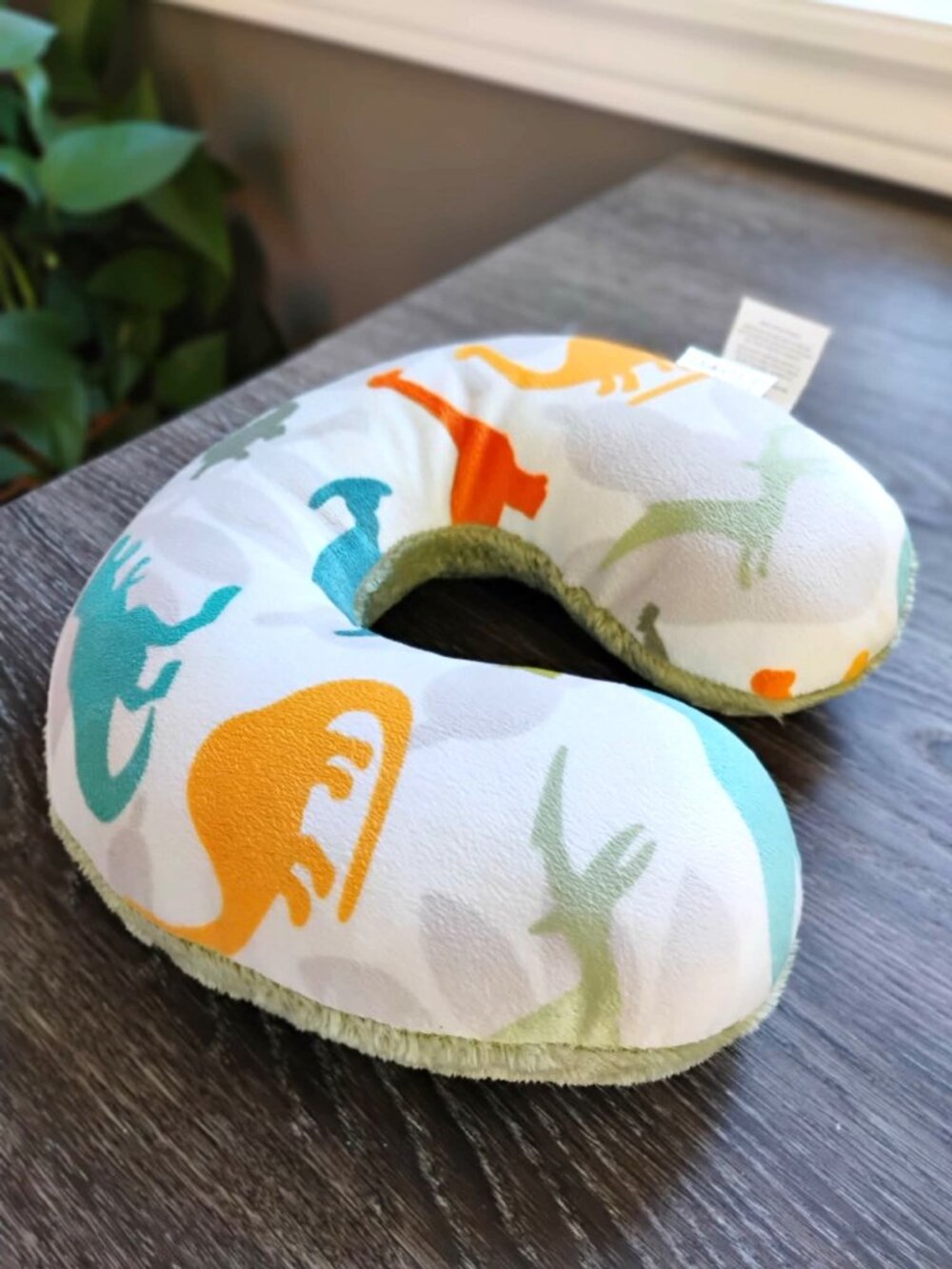 Blankets & Beyond Infant Neck Pillow Dinosaurs